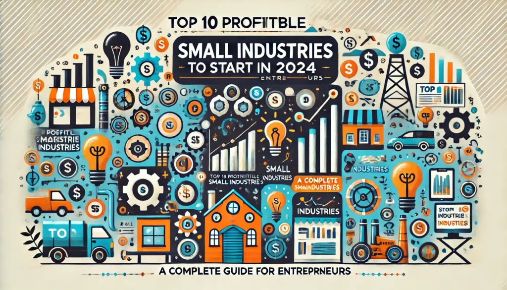 Top 10 Profitable Small Industries to Start in 2024: A Complete Guide for Entrepreneurs