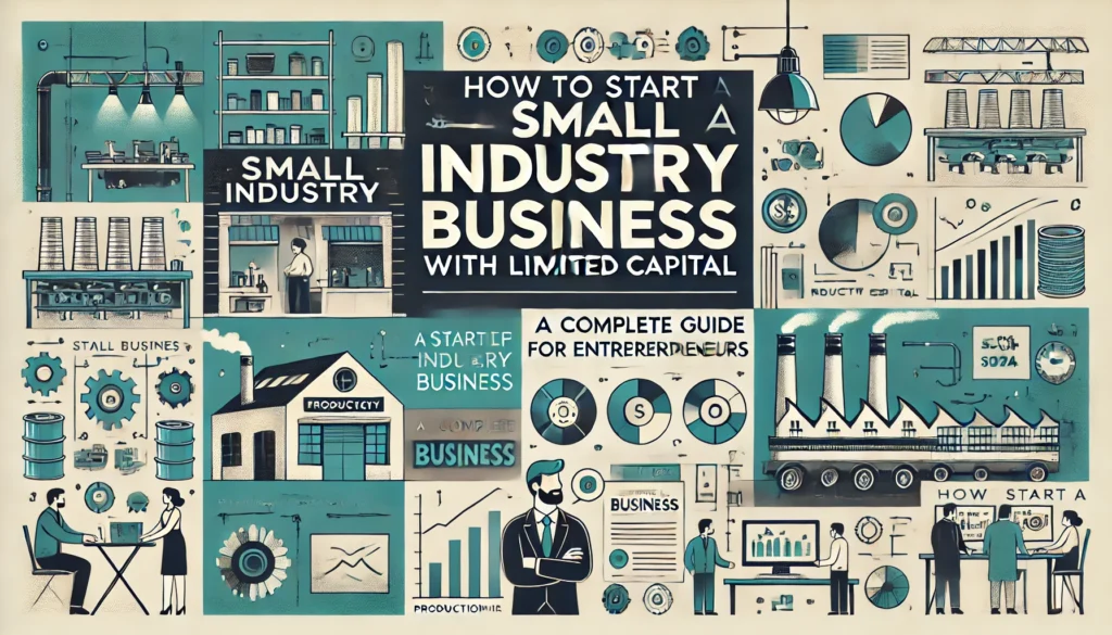How to Start a Small Industry Business with Limited Capital: A Complete Guide for Entrepreneurs in 2024