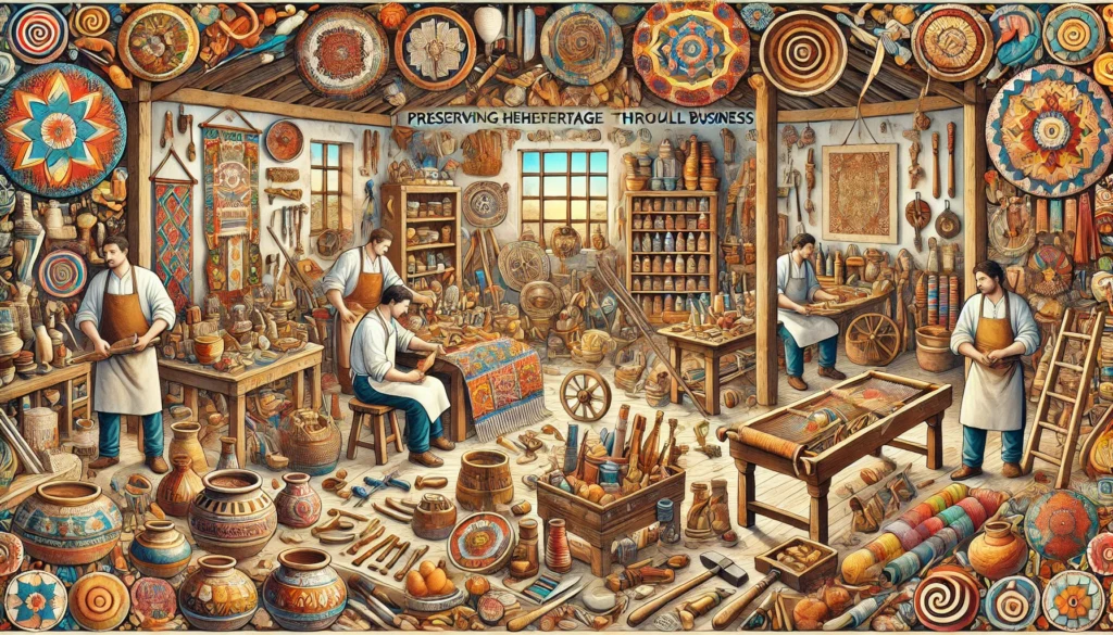 Handicrafts and Artisanal Products: Preserving Heritage through Small Business